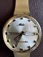 Reloj automático para hombre Mido Commander Ocean Star años 70 38 mm vintage