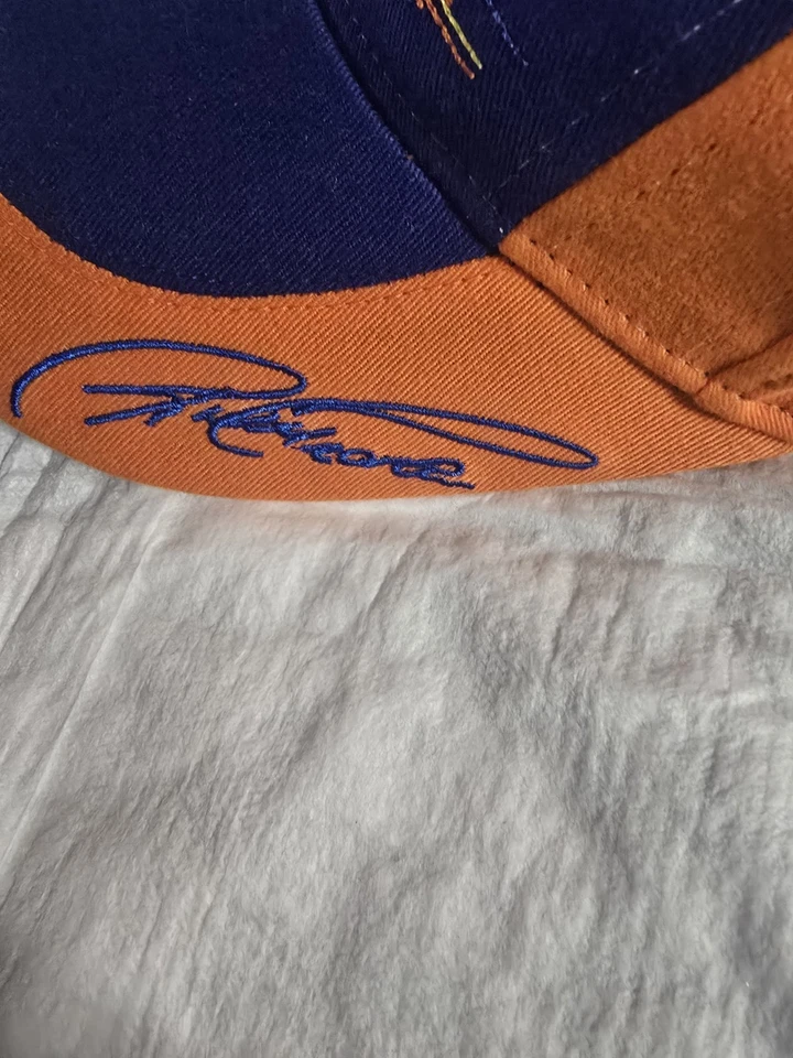 RICKY CRAVEN #32 MAREA CARRERAS BANDERA A CUADROS CARRERAS NASCAR SOMBRERO LLAMAS Foto 2 de 4