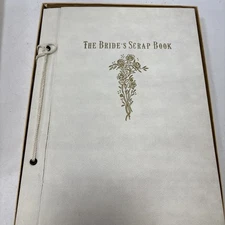 Vintage 1950 Scrapbook Mixed Greeting Cards Wedding and Shower Gifts