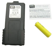 BTECH, BaoFeng BL-5 AA Battery Pack for for BF-F8HP, UV-5X3, and UV-5R Radios