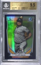 2014 Bowman Draft Chrome Black Refractor 1/75 Tyler Kolek BGS 9.5 GEM MINT 0l2