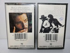 Bruce Springsteen Lot of 2 Cassette Tapes -  Born To Run