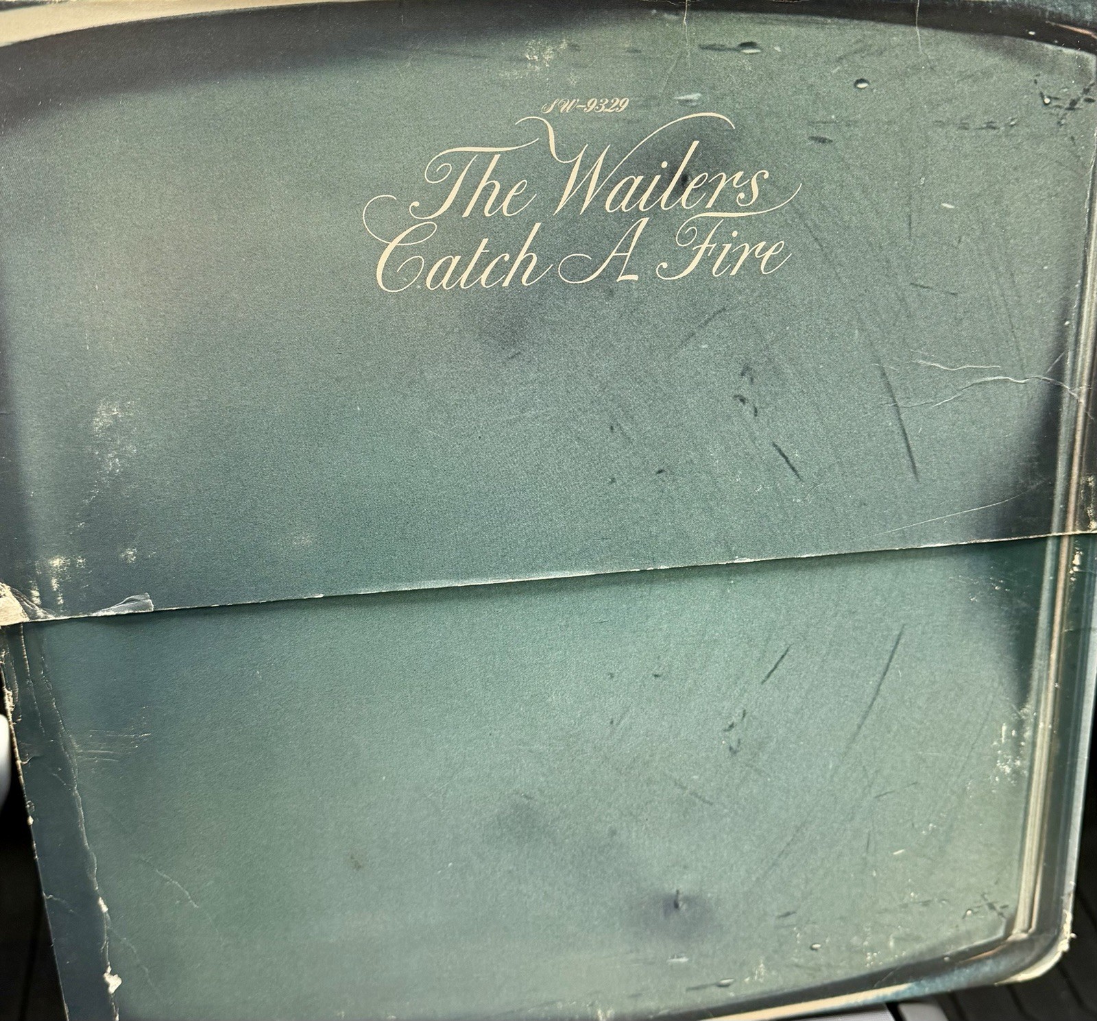RARE! BOB MARLEY  & The WAILERS Catch A Fire 1973 US 1st Zippo SW 9329 VG+ Disc