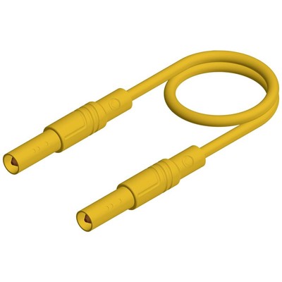 SKS Hirschmann MLS SIL GG 100/1 Sicherheits-Messleitung Lamellenstecker 4 mm