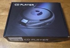 Gueray Portable CD Player with Earphones,CD Discman for Car Home, Pink