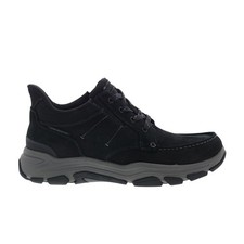 Rockport Ronan RMRONAN Mens Black Wide Leather Lifestyle Sneakers Shoes