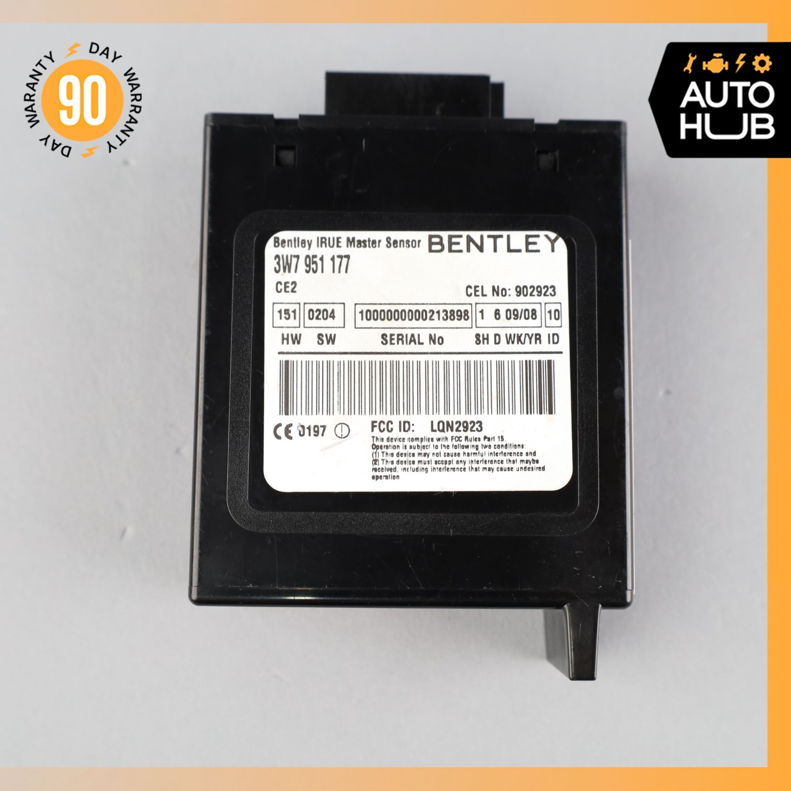 07-11 Bentley Continental GTC Anti Theft Alarm Movement Module OEM