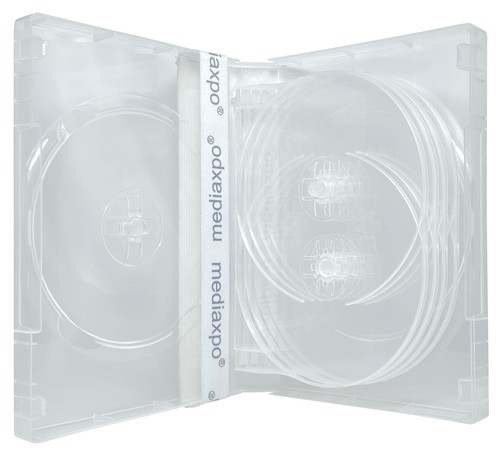Clear 10 Disc DVD Cases Lot - Afbeelding 2 van 4
