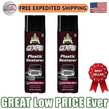 (2 pack) Cristal Products GX-3 Plastic Restorer
