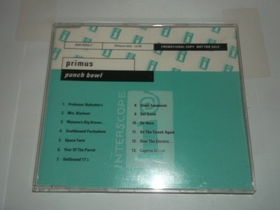 Primus - Punch bowl - CD Promo 1995 - PROP19                              LCD169