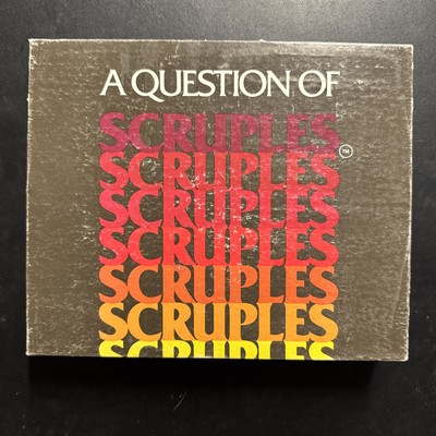Vintage 1984 Board Game A Question Of Scruples Complete | eBay