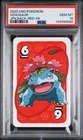2020 UNO POKEMON JAPANESE BACK-RED-#6 VENUSAUR PSA 10