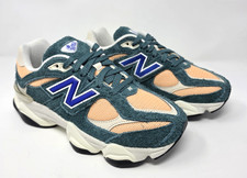New Balance 9060 Green/Orange Youth 4 NWB