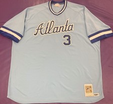 Authentic Dale Murphy #3 Mitchell & Ness 1981 Atlanta Braves Jersey 4XL USA Run