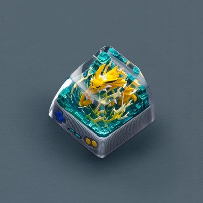 S-Craft Artisan Pokemon Keycap - Jolteon - New/Unused/Unmounted