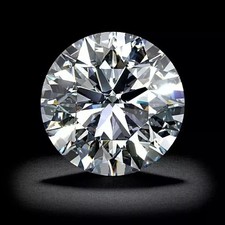 5Carat Natural D Color Round-Brilliant Cut Lab Grown Diamond VVS1 certified