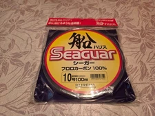 KUREHA Seaguar Fluorocarbon 100m #10 35lb 0.52mm Fishing Line