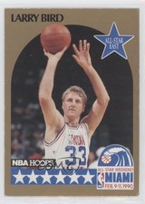 1990-91 NBA Hoops All-Star Game Larry Bird (TM on Top of Back) #2 HOF 0xf5