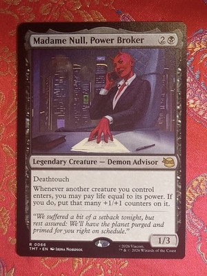 Madame Null, Power Broker Teenage Mutant Ninja Turtles Magic The Gathering MTG