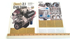 Chevrolet Zl1 Crate Engine - Gm Performance Ram Jet Zl1 - Original 2002 Article