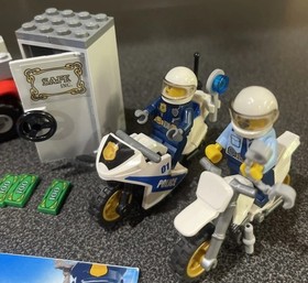 LEGO City Emergency 60116 Ambulance Plane & 60137 Police  Case Instru Complete.