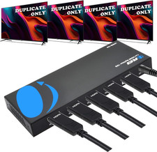 Ultrahd 4K  60 Hz 1 X 4 HDMI Splitter 1 in 4 Out 4 Port 4: 8-Bit - HDMI 2.0, HD