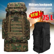 Inferno Tactical Backpack Men's Military Large Capacity for Camping Rucksack 75L