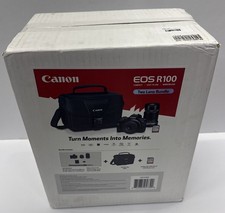 Canon EOS R100 Mirrorless Camera Two Lens Bundle In Black 6052C068