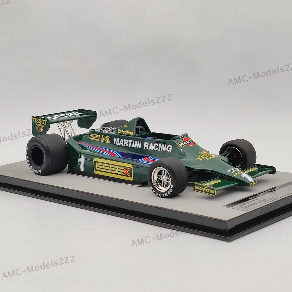 1/18 Tecnomodel Mythos Series Lotus 79 1979 ltaly GP Car #1 Mario Andretti Green - Image 4 of 4