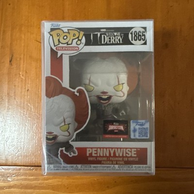 Funko Pop! Television It Welcome to Derry 1865 Target Con Exclusive W Protector