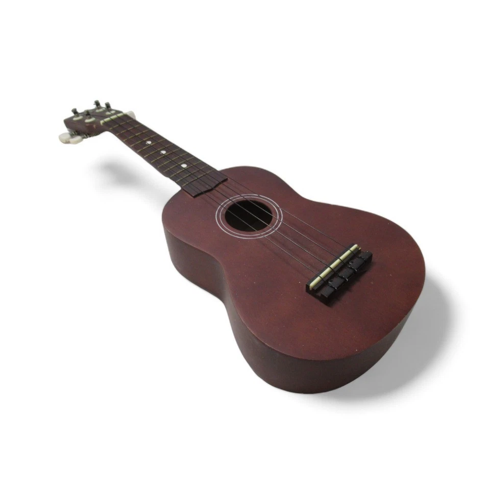 Stagg Handmade Ukulele Instrument US10 Dark/Red Coloured Wood - Image 2 of 4