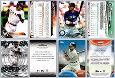 Dee Strange-Gordon 4 Card Lot - Marlins / Dodgers / Mariners