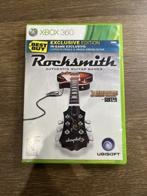 Rocksmith Authentic Guitar Games (Microsoft Xbox 360, 2011)  - Tested!
