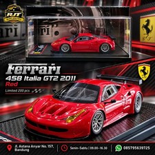 Bbr 1/43 Ferrari 458 Italia Gt2 2011 129/200Pcs Diecast Car Gift Toys