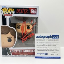 Patrick Gibson Signed Dexter Morgan Funko Pop C Name Dexter: Original Sin  ACOA