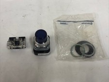 Allen Bradley 800TC-QBH24B Blue Illuminated Push Button LED 24V SER. T