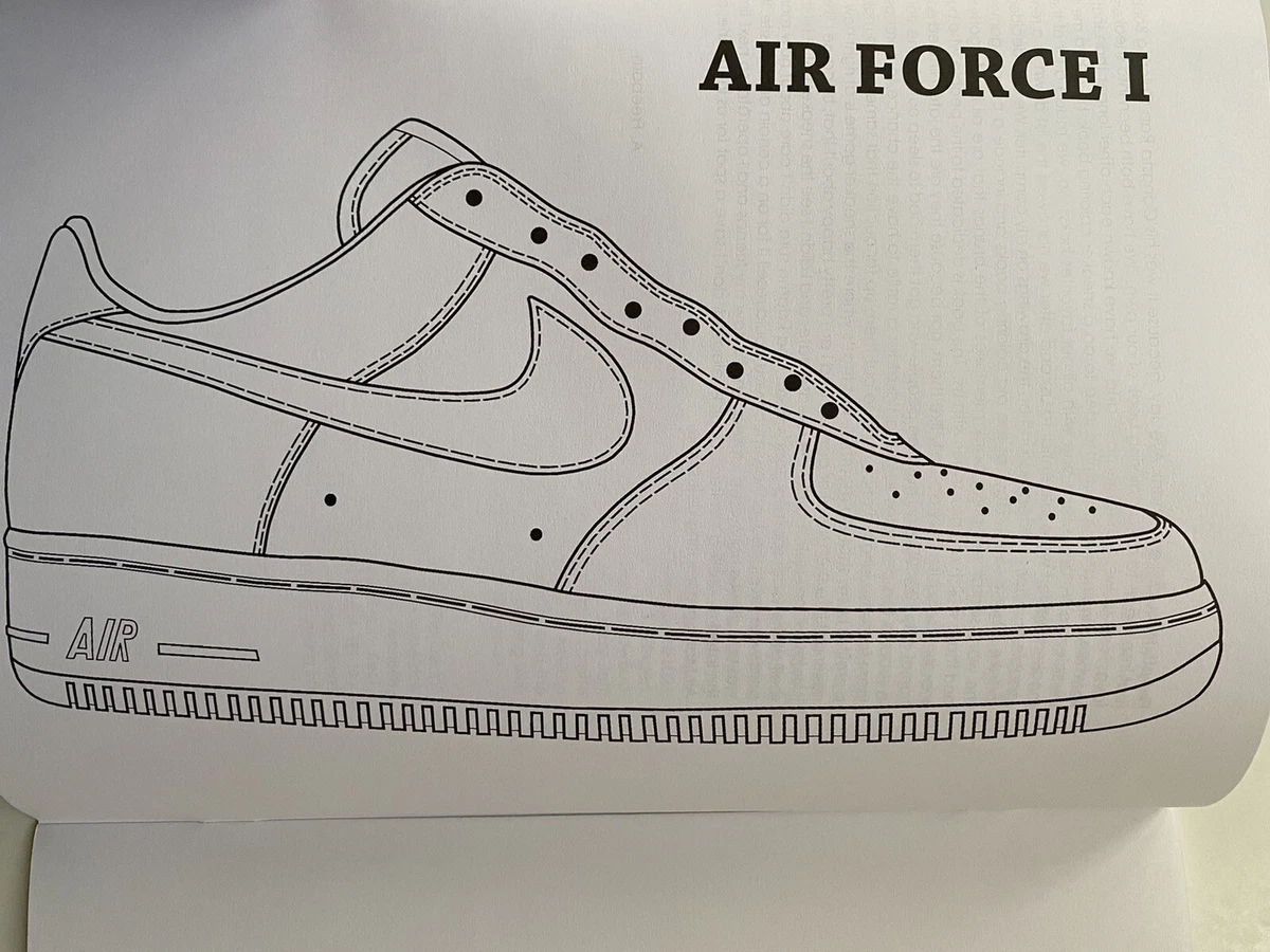 Colorways For Days sneaker coloring book Air Max Dunk Air Force 1