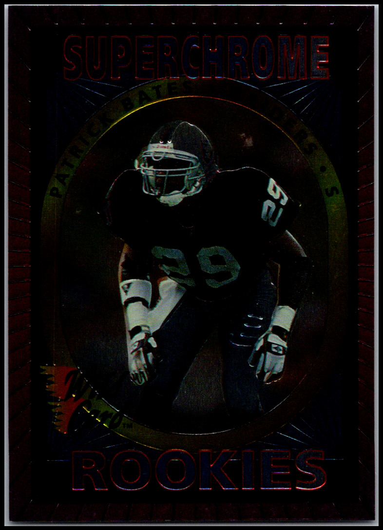 1993 Wild Card #35 Patrick Bates - Superchrome Rookies RC FREE SHIPPING!