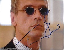 ACTOR JEREMY IRONS SIGNED DIE HARD WITH A VENGEANCE 8X10 PHOTO A W/COA LION KING