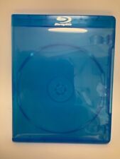 50 HIGH QUALITY 12MM SINGLE BLU-RAY CASES w/ PRINTED BLU-RAY LOGO, BDC-SL-12-DS