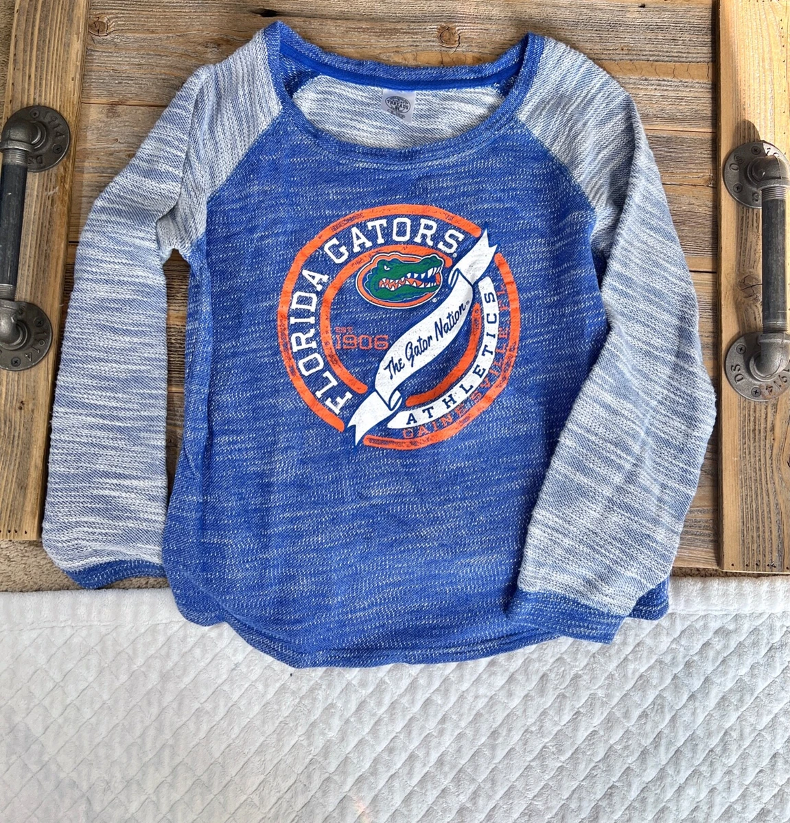 Womenu0026#039; s Florida Gators sweatshirt size XL X Large Blue Long Sleeve  pullover Top | eBay