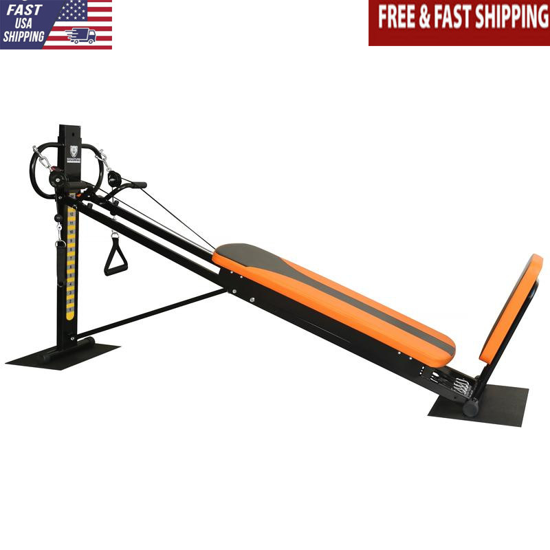 Sistema de Gimnasio en Casa Estación de Entrenamiento Corporal Total 15 Niveles de Resistencia 60 Ejercicios Nuevo