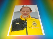 Thomas Tuchel BVB signed autograph autograph on 20x28 photo in person