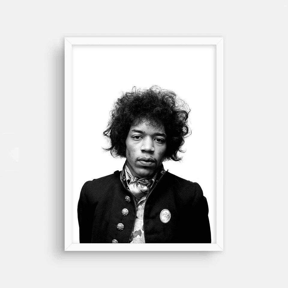 Художественный плакат Jimi Hendrix Music Star. Отличный декор для домашнего туалетного столика - Изображение 2 из 4