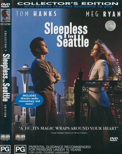 Sleepless In Seattle DVD (Region 4) VGC Collector's Edition Tom Hanks - Picture 3 of 5