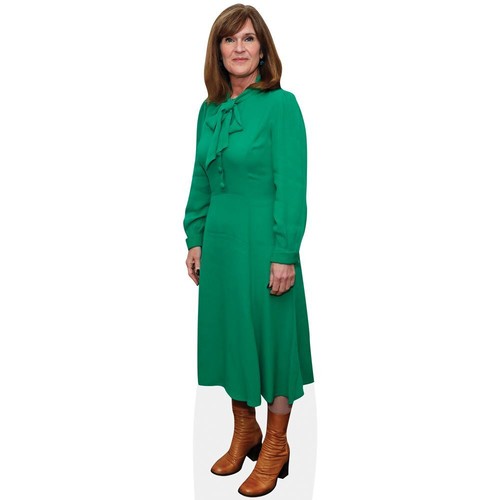 Siobhan Finneran (Green Dress) Mini Size Cutout
