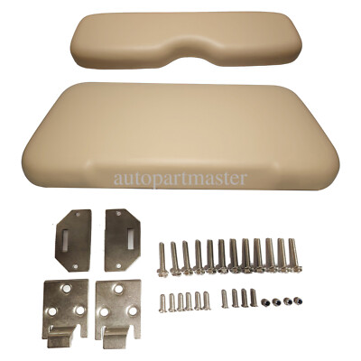 Front Seat Assembly Cushion and Seat Back for EZGO Medalist TXT 1994-2013 Tan