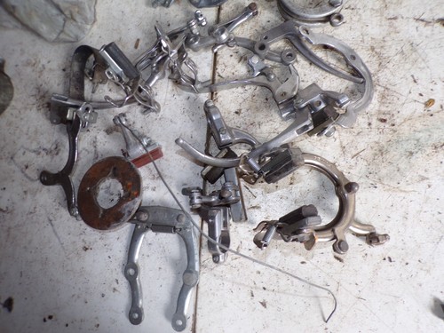 lot freins patins vélo mobylette peugeot 14325 - Imagen 3 de 4