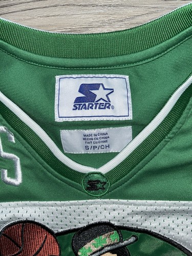 NBA Boston Celtics Starter Heritage Football Jersey Men’s Size Small Embroidered - 第 3/12 張圖片