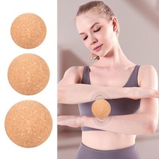6/8/10cm Cork Massage Ball Muscle Relief and Deep Tissue Massage